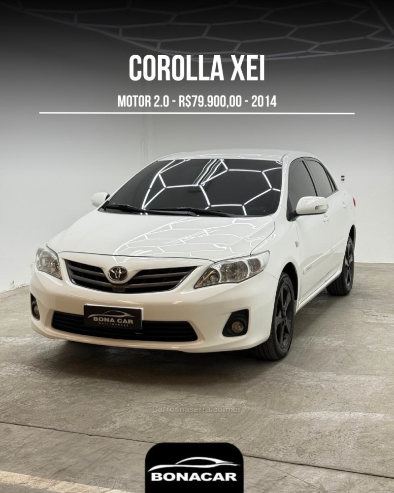 corolla 2.0 xei 16v flex 4p automatico 2014 caxias do sul