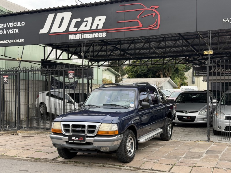 ranger 2.5 xlt 4x4 cd 8v turbo intercooler diesel 4p manual 1998 caxias do sul