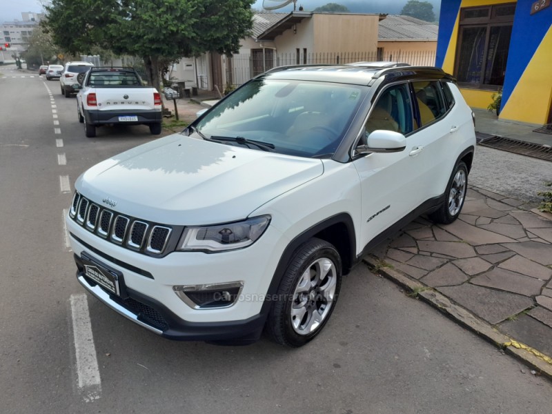 compass 2.0 16v flex limited automatico 2017 nova prata