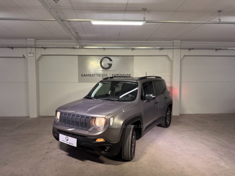 renegade 1.8 16v flex 4p automatico 2021 bento goncalves