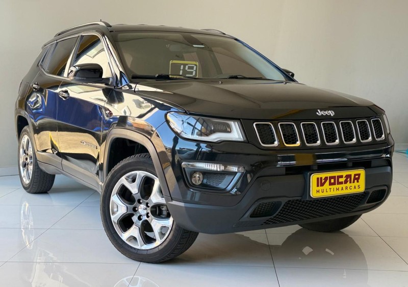COMPASS 2.0 16V DIESEL LONGITUDE 4X4 AUTOMÁTICO - 2019 - VACARIA