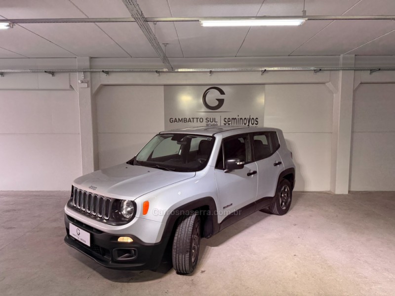 renegade 1.8 16v flex sport 4p automatico 2016 bento goncalves