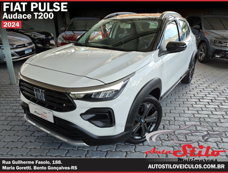 pulse 1.0 audace turbo 200 12v flex 4p automatico 2024 bento goncalves