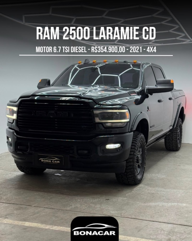 2500 laramie 6.7 night ed turbo cd 4x4 diesel 4p automatico 2021 caxias do sul