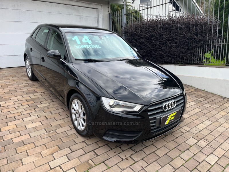 A3 1.4 TFSI SPORTBACK ATTRACTION 16V GASOLINA 4P S-TRONIC - 2014 - BENTO GONçALVES
