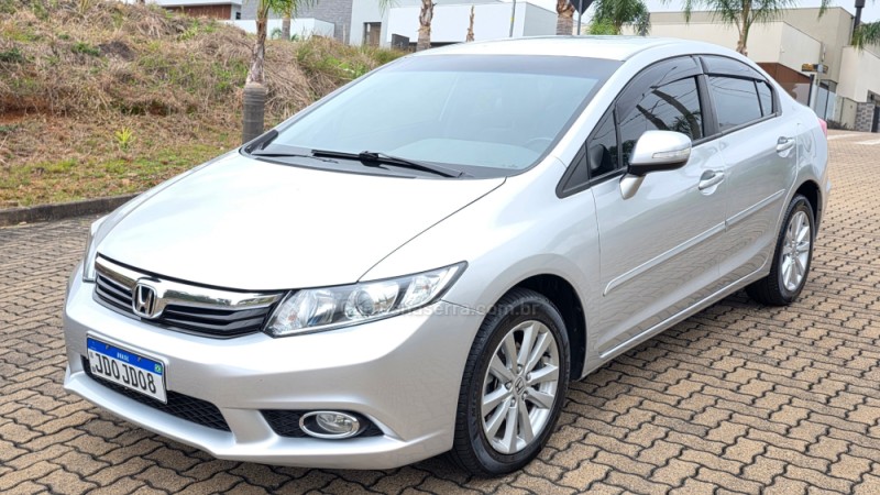 civic 2.0 lxr 16v flex 4p automatico 2014 sao marcos