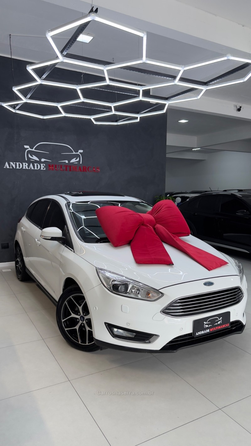 focus 2.0 titanium plus 16v flex 4p automatico 2016 caxias do sul