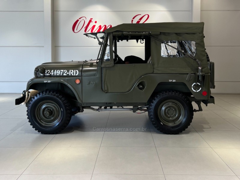 WILLYS 2.6 4X4 BF 161 GASOLINA 2P MANUAL - 1972 - FLORES DA CUNHA