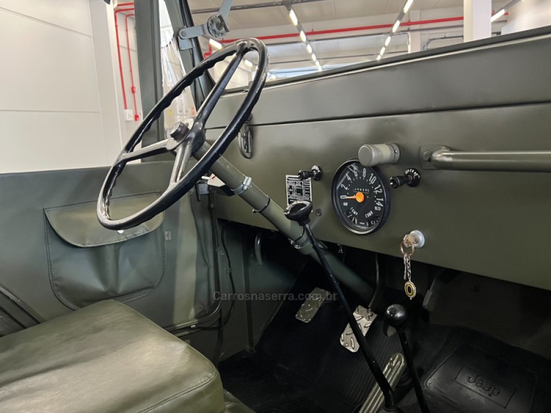 WILLYS 2.6 4X4 BF 161 GASOLINA 2P MANUAL - 1972 - FLORES DA CUNHA