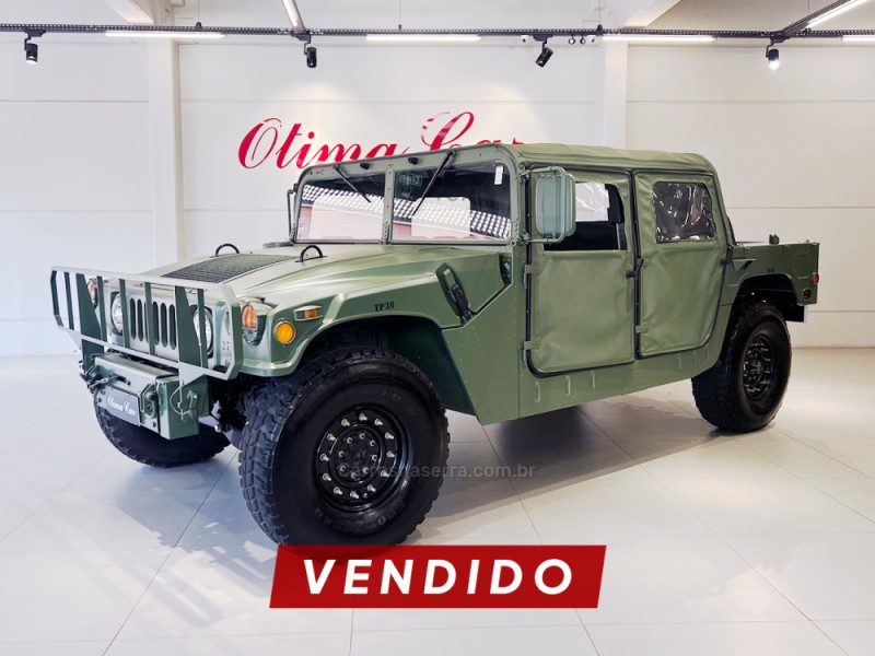 am 6.2 4x4 open top turbo 16v diesel 4p manual 1986 flores da cunha