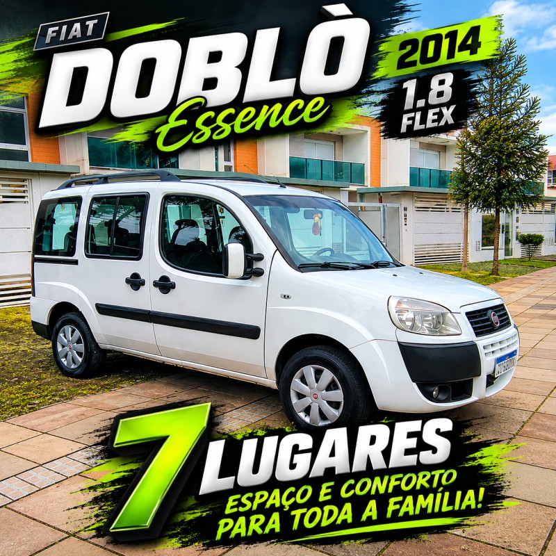 doblo 1.8 mpi essence 16v flex 7p manual 2014 farroupilha