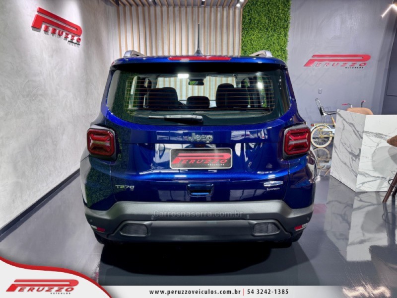 RENEGADE 1.3 LONGITUDE T270 16V TURBO FLEX 4P AUTOMÁTICO - 2022 - NOVA PRATA