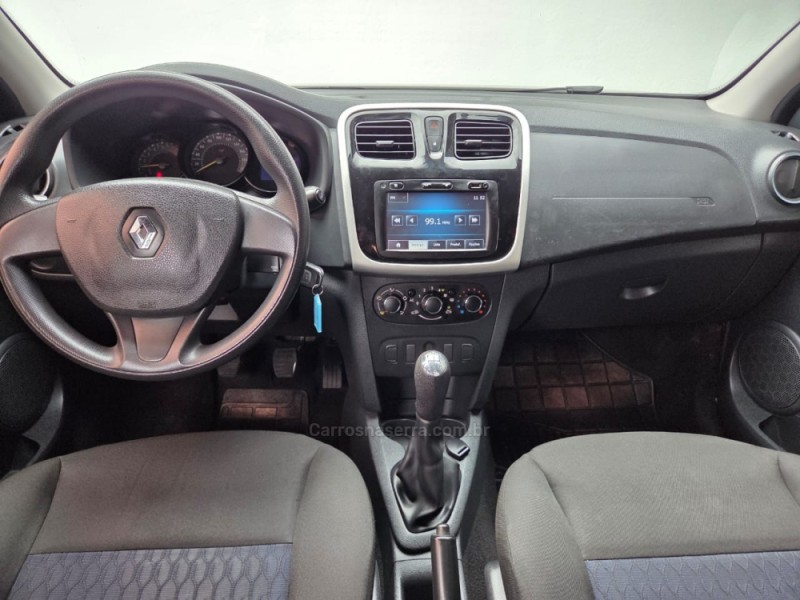 SANDERO 1.6 AUTHENTIQUE 8V FLEX 4P MANUAL - 2015 - CAXIAS DO SUL