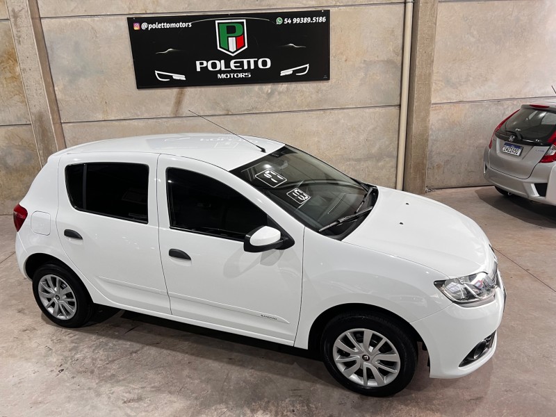 SANDERO 1.0 AUTHENTIQUE 12V FLEX 4P MANUAL - 2017 - CAXIAS DO SUL