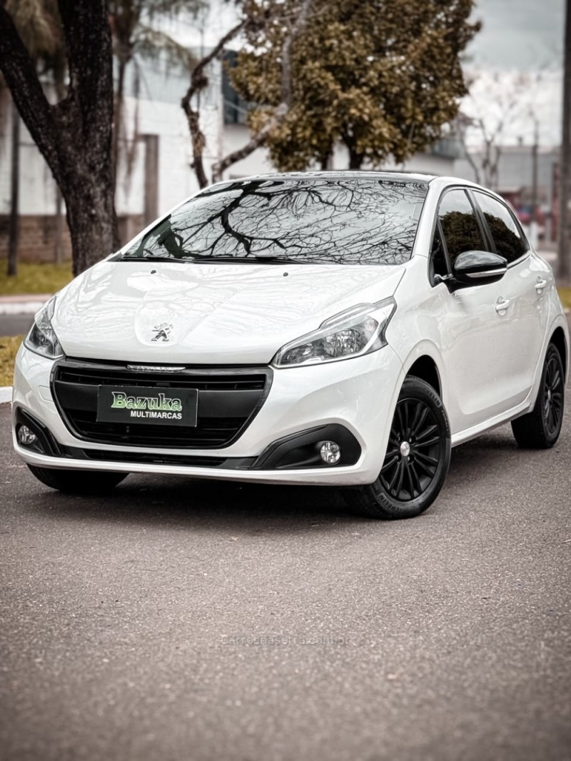 208 1.6 allure 16v flex 4p automatico 2017 novo hamburgo