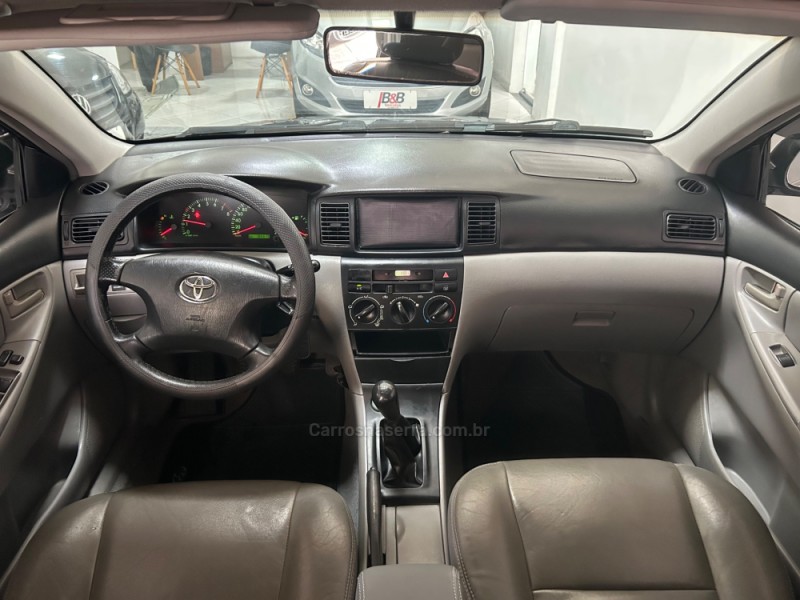 COROLLA 1.8 XEI 16V GASOLINA 4P MANUAL - 2005 - NOVA PRATA