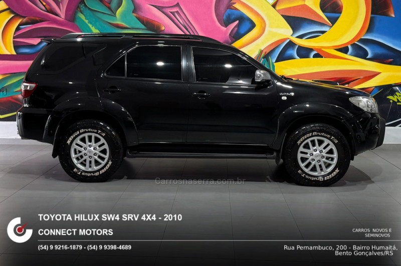 HILUX SW4 3.0 SRV 4X4 7 LUGARES 16V TURBO INTERCOOLER DIESEL 4P AUTOMÁTICO - 2010 - BENTO GONçALVES