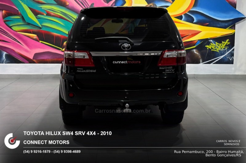 HILUX SW4 3.0 SRV 4X4 7 LUGARES 16V TURBO INTERCOOLER DIESEL 4P AUTOMÁTICO - 2010 - BENTO GONçALVES