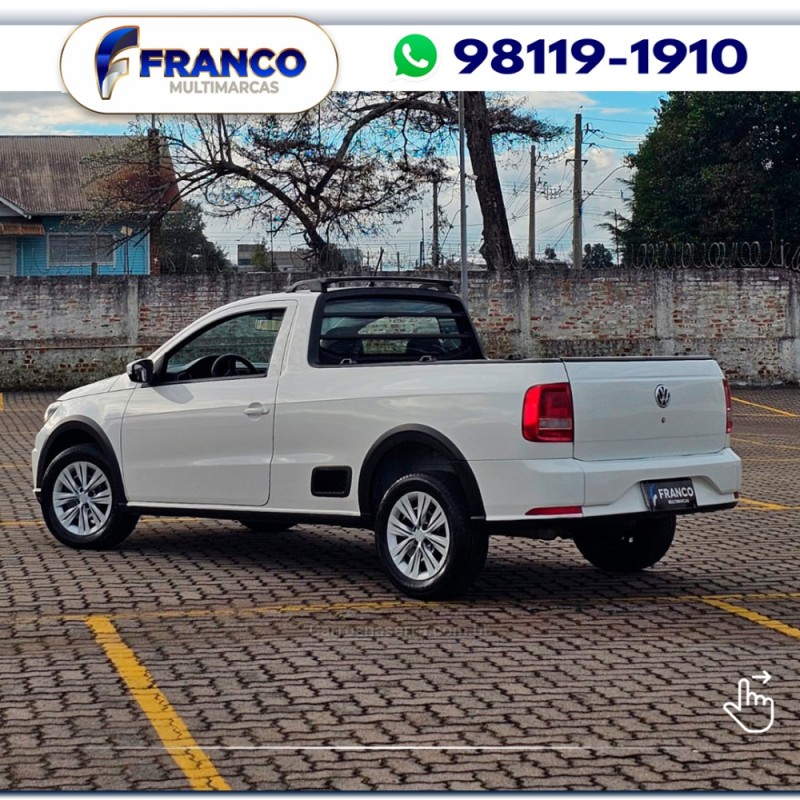 SAVEIRO 1.6 MI TREND CS 8V FLEX 2P MANUAL G.V - 2017 - VACARIA