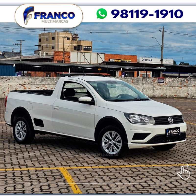 SAVEIRO 1.6 MI TREND CS 8V FLEX 2P MANUAL G.V - 2017 - VACARIA