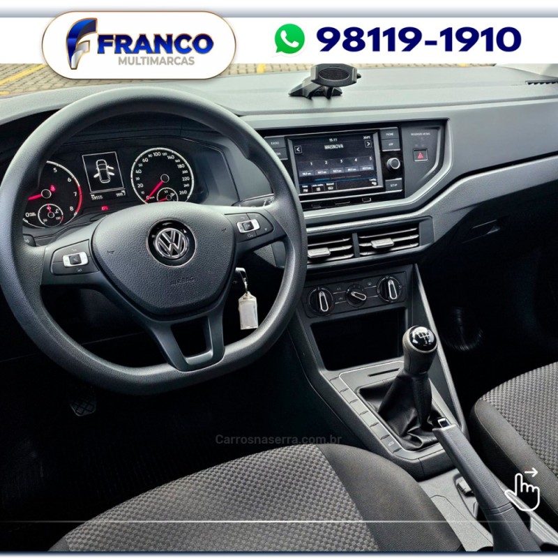 POLO 1.0 MPI 12V FLEX 4P MANUAL - 2020 - VACARIA