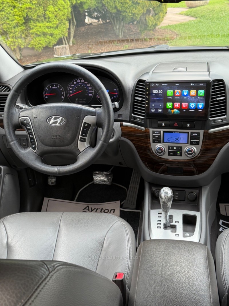 SANTA FÉ 3.5 MPFI GLS 7 LUGARES V6 24V 285CV GASOLINA 4P AUTOMÁTICO - 2012 - ENCANTADO