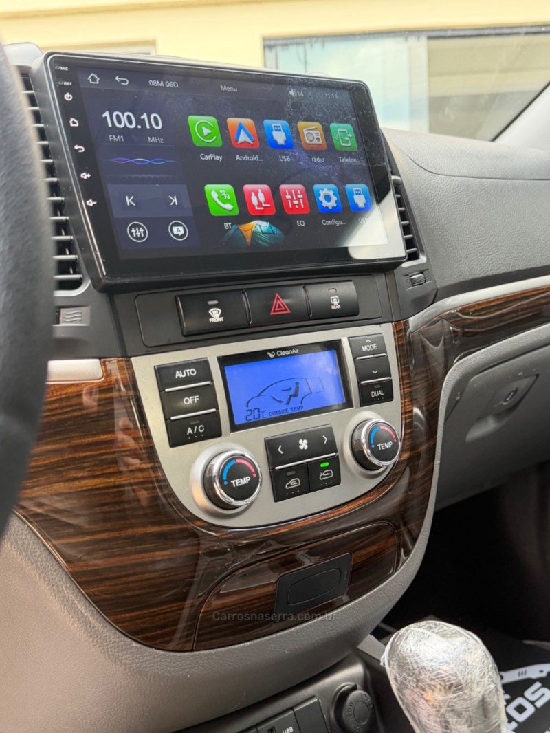 SANTA FÉ 3.5 MPFI GLS 7 LUGARES V6 24V 285CV GASOLINA 4P AUTOMÁTICO - 2012 - ENCANTADO