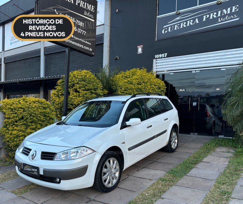 megane 1.6 dynamique grand tour 16v flex 4p manual 2013 caxias do sul