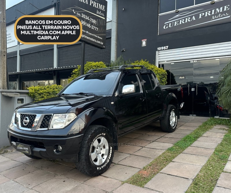 frontier 2.5 sel 4x4 cd turbo eletronic diesel 4p automatico 2008 caxias do sul