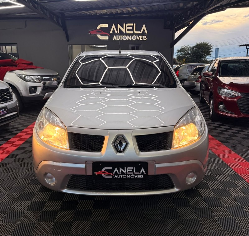 SANDERO 1.0 EXPRESSION 16V FLEX 4P MANUAL - 2009 - CANELA
