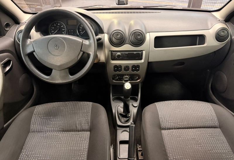 SANDERO 1.0 EXPRESSION 16V FLEX 4P MANUAL - 2009 - CANELA