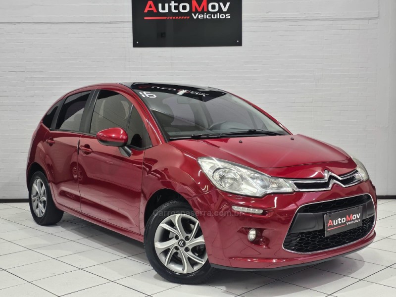 C3 1.5 TENDANCE 8V FLEX 4P MANUAL - 2016 - CAXIAS DO SUL
