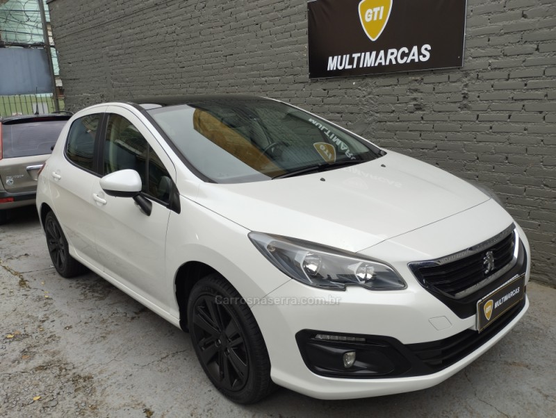 308 1.6 allure 16v flex 4p manual 2016 caxias do sul