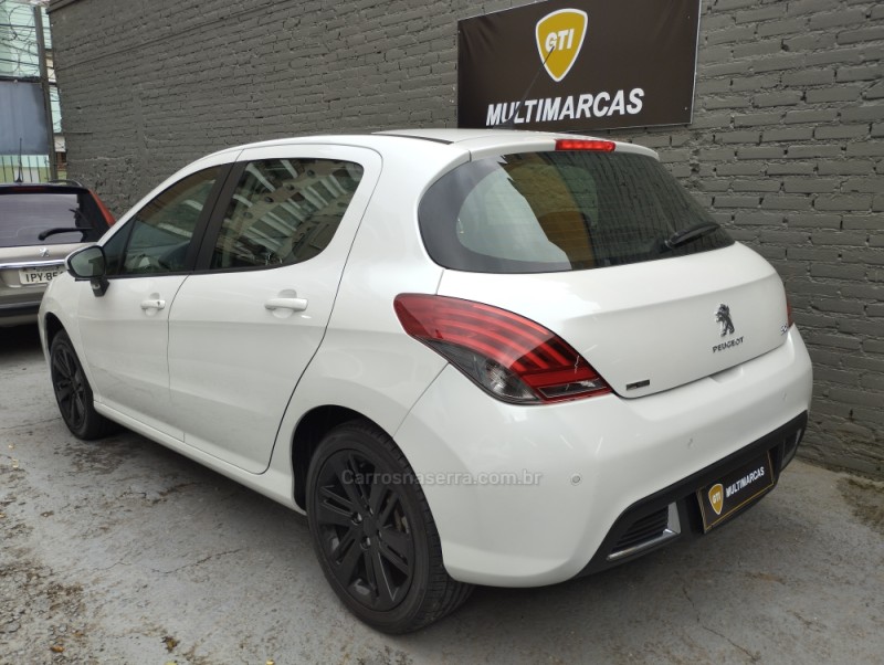 308 1.6 ALLURE 16V FLEX 4P MANUAL - 2016 - CAXIAS DO SUL