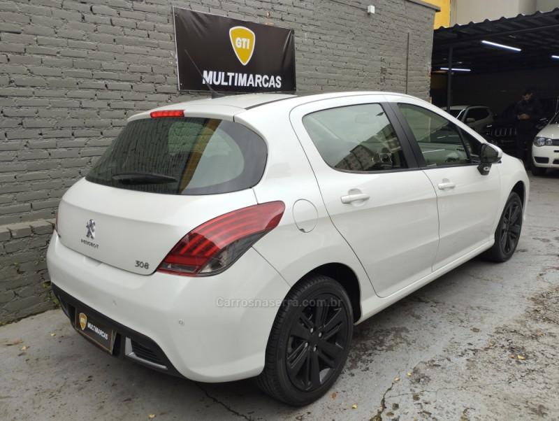 308 1.6 ALLURE 16V FLEX 4P MANUAL - 2016 - CAXIAS DO SUL