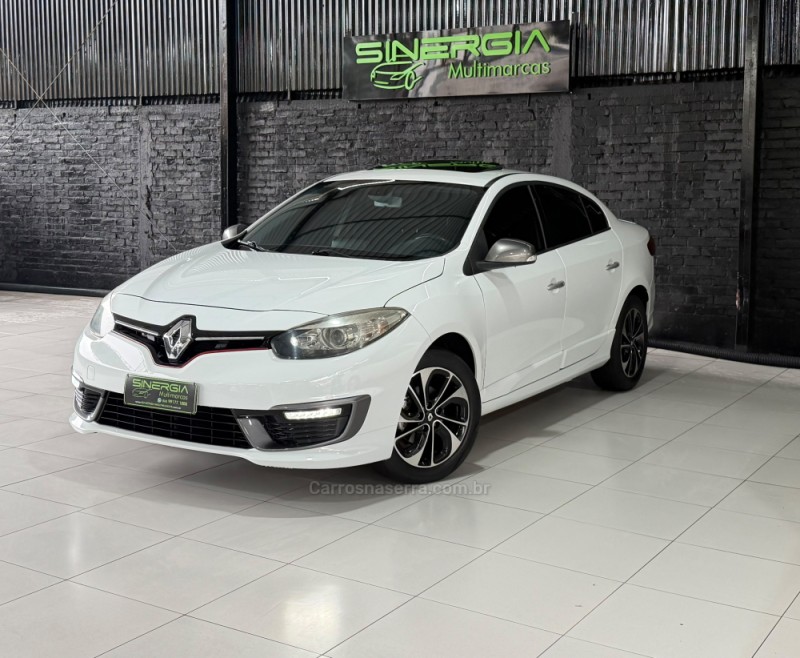 fluence 2.0 gt line 16v flex 4p automatico 2016 caxias do sul