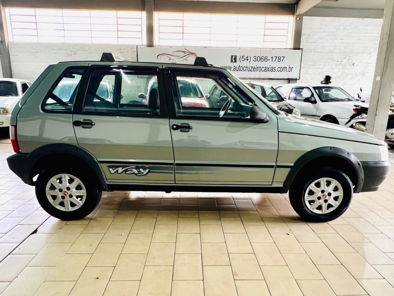 UNO 1.0 MPI MILLE WAY ECONOMY 8V FLEX 4P MANUAL - 2010 - CAXIAS DO SUL