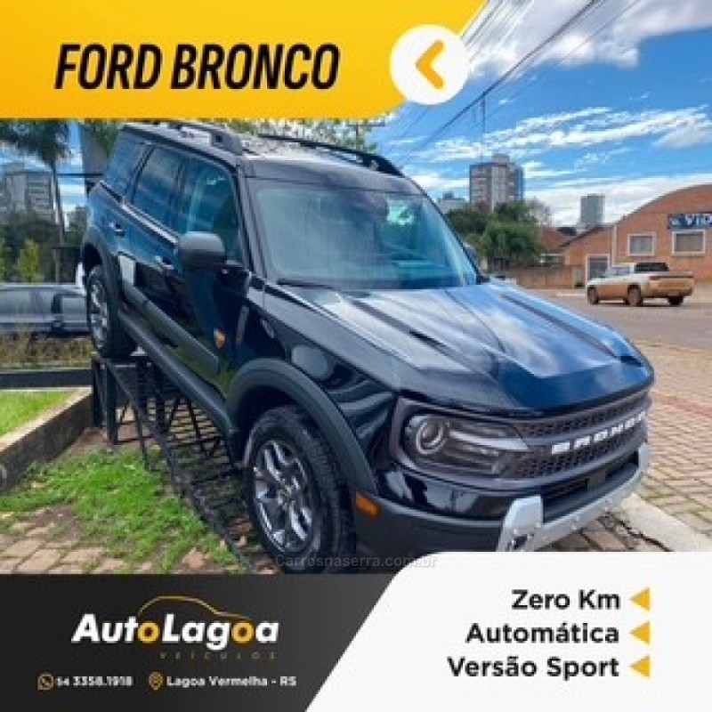 bronco 2.0 sport badlands 16v gasolina 4p automatico 2026 lagoa vermelha