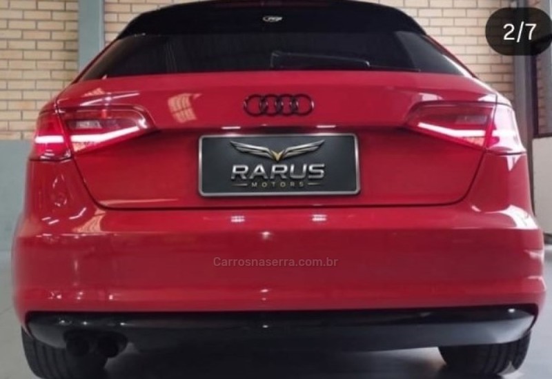 A3 1.4 TFSI SPORTBACK 16V GASOLINA 4P S-TRONIC - 2014 - CAXIAS DO SUL