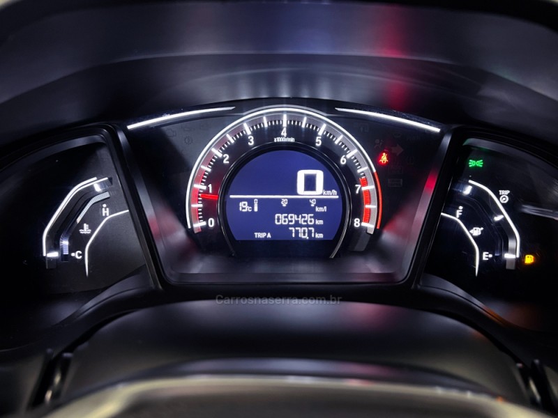 CIVIC 2.0 16V FLEXONE SPORT 4P MANUAL - 2017 - FLORES DA CUNHA