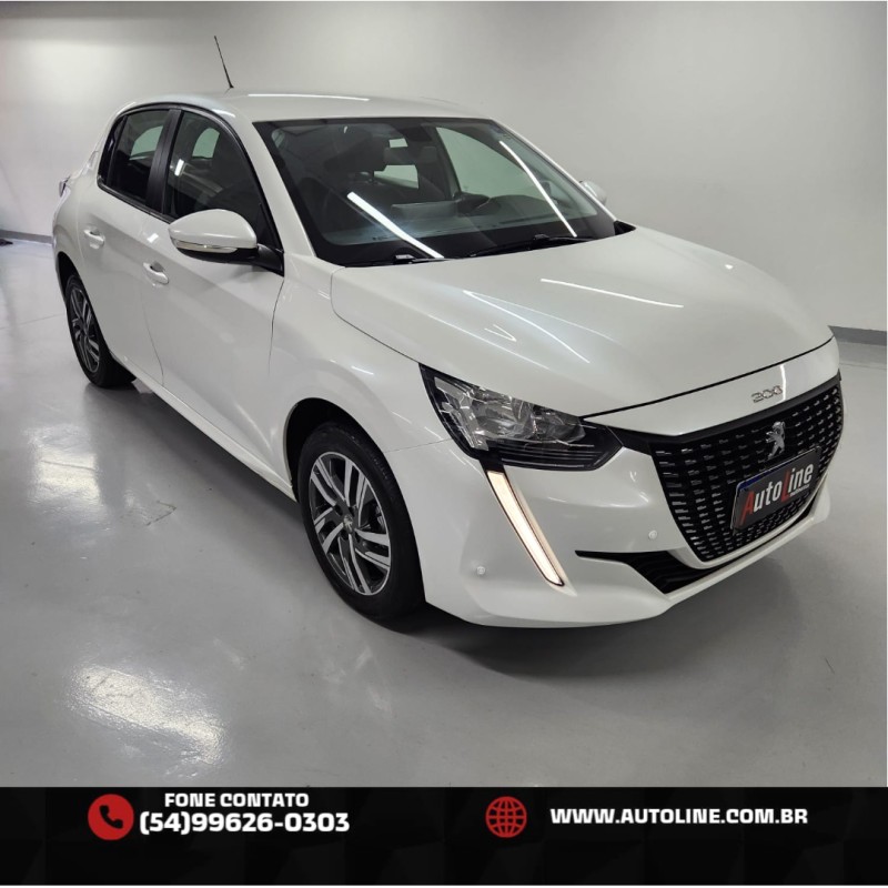 208 1.6 allure 16v flex 4p automatico 2022 bento goncalves