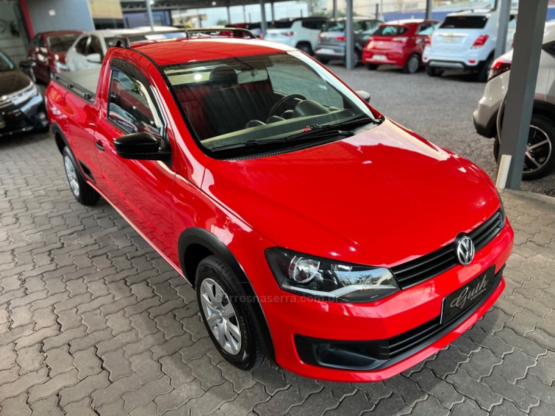SAVEIRO 1.6 MI TRENDLINE CS 8V FLEX 2P MANUAL - 2015 - BOM PRINCíPIO