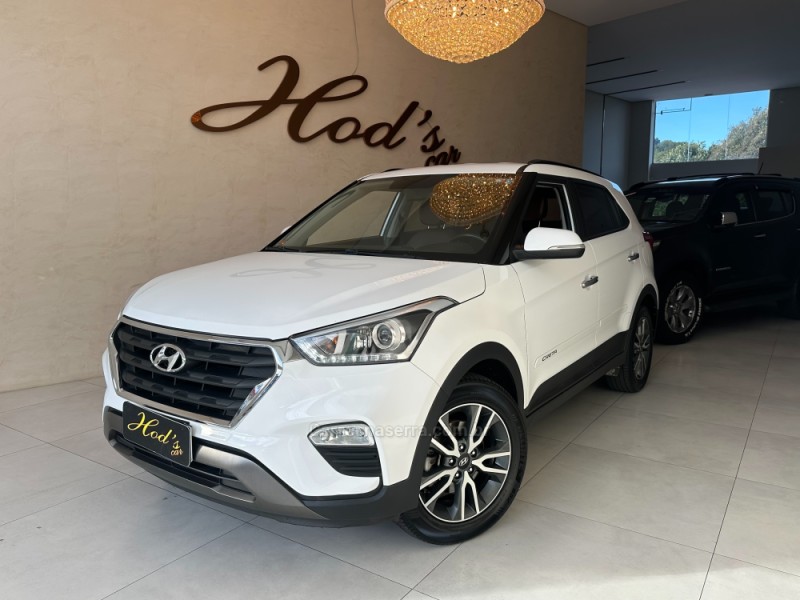 creta 2.0 16v flex prestige automatico 2019 canela