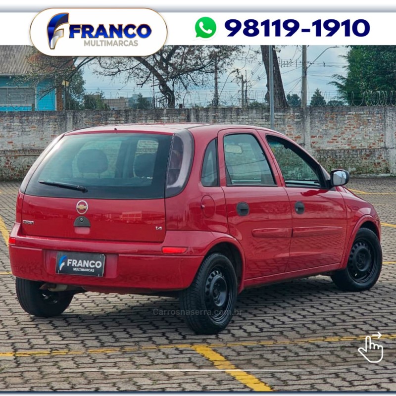 CORSA 1.4 MPFI MAXX 8V FLEX 4P MANUAL - 2011 - VACARIA