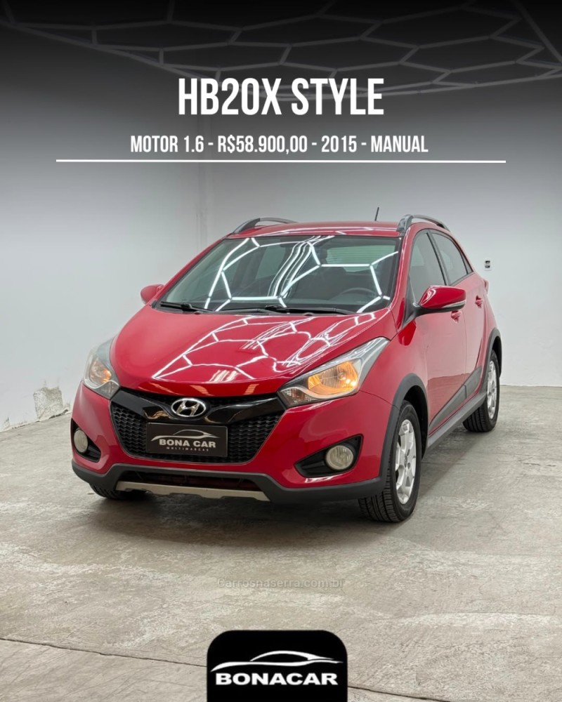 hb20x 1.6 16v style flex 4p manual 2015 caxias do sul