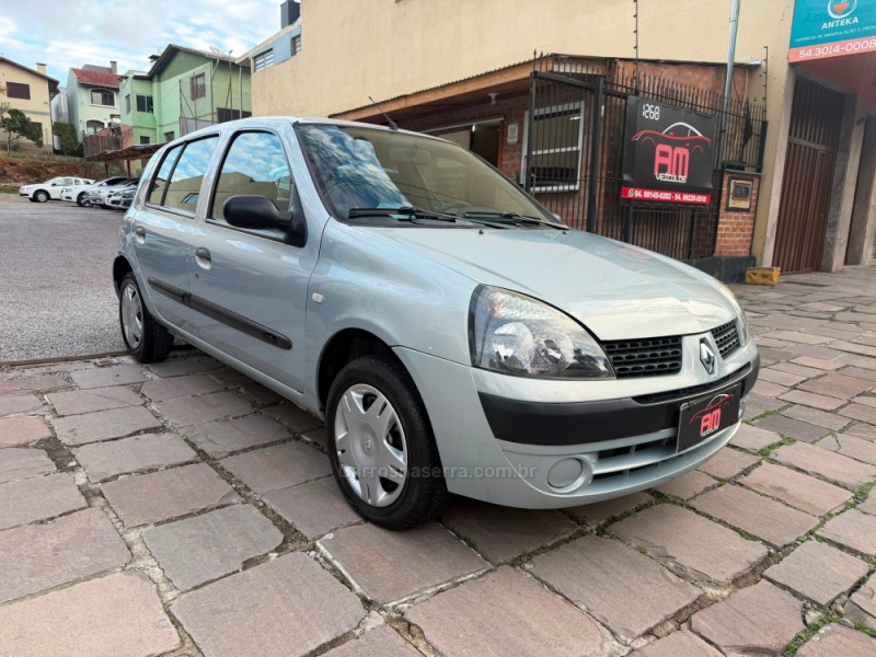 clio 1.0 authentique 16v gasolina 4p manual 2003 caxias do sul