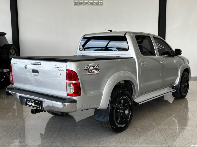 HILUX 3.0 SRV 4X4 CD 16V TURBO INTERCOOLER DIESEL 4P AUTOMÁTICO - 2013 - VACARIA