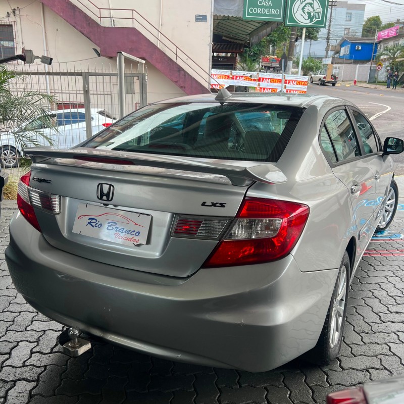 CIVIC 1.8 LXS 16V FLEX 4P MANUAL - 2012 - CAXIAS DO SUL