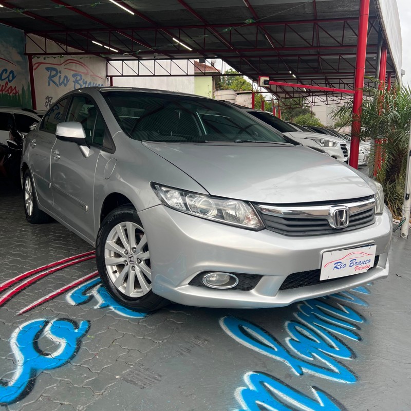 CIVIC 1.8 LXS 16V FLEX 4P MANUAL - 2012 - CAXIAS DO SUL