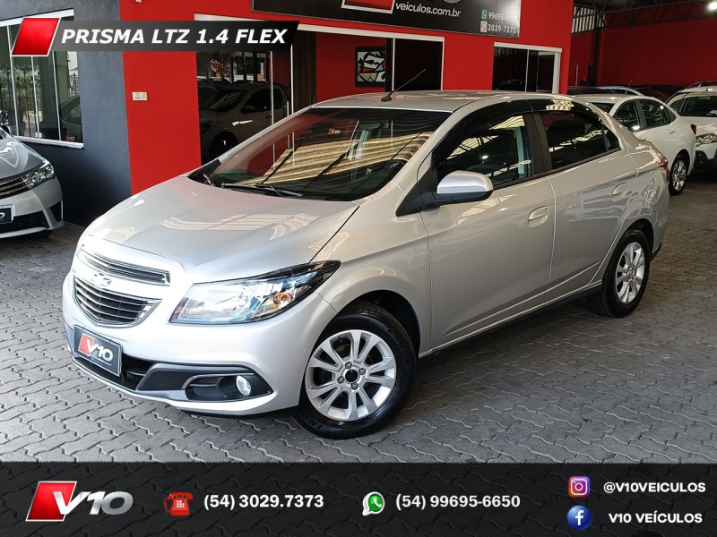 prisma 1.4 mpfi ltz 8v flex 4p manual 2015 caxias do sul